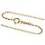 Autre Marque Collana Bean Tiffany in oro giallo 18K - vista 3