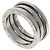Bulgari Anello Bvlgari B-zero1 a 3 bande in oro bianco 18K