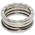 Bulgari Anello Bvlgari B-zero1 a 3 bande in oro bianco 18K - vista 4