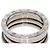 Bulgari Anello Bvlgari B-zero1 a 3 bande in oro bianco 18K - vista 5