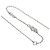 Collana Sweet Alhambra Van Cleef & Arpels in Oro Bianco 18K e Diamanti - vista 3