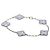 Bracciale Van Cleef & Arpels Alhambra Calcedonia