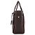 Borsa Tote Loewe Heritage in pelle di vitello marrone - vista 3