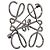 Spilla Anagram Loewe Argento - vista 3