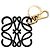 Portachiavi Loewe Anagram Charm - vista 2