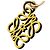 Portachiavi Loewe Anagram Charm - vista 4