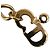 Collana a catena con logo vintage Christian Dior - vista 10