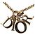 Collana a catena con logo vintage Christian Dior - vista 7