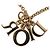 Collana a catena con logo vintage Christian Dior - vista 8