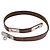 Hermès Bracciale Choker in pelle Hermes Kelly Double Tour - vista 9