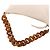 Borsa Miu Miu MIU Spirit Madras Leather Amber Pattern - vista 5