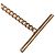 Chaîne d'ancre Hermès Hermes 750PG Echappé Toggle Motif Chaine d'Ancre Bracelet - vista 4