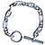 Chaîne d'ancre Bracciale Hermès Chaine d'Ancre in Argento