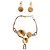 Set di gioielli Christian Dior Bottle Cap Collana e Orecchini