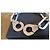 Dinh Van Bracciale manette R20 in argento - vista 3