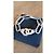 Dinh Van Bracciale manette R20 in argento - vista 6