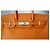 Borsa Hermès Birkin 30 Epsom Orange - vista 6