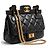 Chanel 2.55 Reissue Mini Hanger Borsa Nera - vista 5