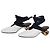 JW Anderson Scarpe J.W. Anderson in pelle bianca e camoscio nero con cinturini