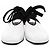 JW Anderson Scarpe J.W. Anderson in pelle bianca e camoscio nero con cinturini - vista 6