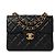 Borsa Chanel Mini Square Timeless Classic Flap Nera