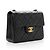 Borsa Chanel Mini Square Timeless Classic Flap Nera - vista 2