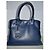 Tod's Cape Bag Borsa a mano in pelle blu - vista 2