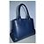 Tod's Cape Bag Borsa a mano in pelle blu - vista 6