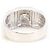Autre Marque Ehering aus 14K Weißgold mit Diamant - Ansicht 4