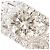 Autre Marque Anello fede in oro bianco 18K e diamanti - vista 2