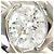 Autre Marque PT900 Platin-Ehering mit Diamant - Ansicht 2