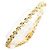Autre Marque Bracciale con ciondoli in oro giallo 18K e diamanti brown