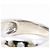 Autre Marque Ehering aus 18K Weißgold mit Diamant - Ansicht 5
