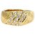 Autre Marque Ehering aus 18K Gelbgold mit Diamant