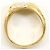 Autre Marque Ehering aus 18K Gelbgold mit Diamant - Ansicht 3