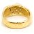 Autre Marque Ehering aus 18K Gelbgold mit Diamant - Ansicht 4