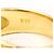 Autre Marque Ehering aus 18K Gelbgold mit Diamant - Ansicht 5