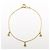 Autre Marque Bracciale con charm in oro giallo 18K e diamanti - vista 2