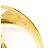 Autre Marque Anello fede in oro giallo 18K e diamanti - vista 5
