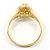 Autre Marque Anello fede in oro giallo 18K e diamanti - vista 2