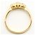Autre Marque 18K Gelbgold Diamant Bandring - Ansicht 3