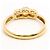 Autre Marque 18K Gelbgold Diamant Bandring - Ansicht 4
