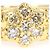 Autre Marque Ehering aus 18K Gelbgold mit 0,59ct Diamant - Ansicht 2