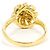 Autre Marque Ehering aus 18K Gelbgold mit Diamant - Ansicht 4