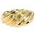 Autre Marque Goldbandring 18K Gelbgold mit Diamant
