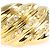 Autre Marque Goldbandring 18K Gelbgold mit Diamant - Ansicht 2