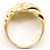 Autre Marque Goldbandring 18K Gelbgold mit Diamant - Ansicht 3