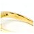 Autre Marque Bandring aus 18K Gelbgold mit Diamant - Ansicht 5
