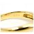 Autre Marque Bandring aus 18K Gelbgold mit Diamant - Ansicht 6