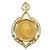 Autre Marque Pendente in platino e oro giallo con diamante